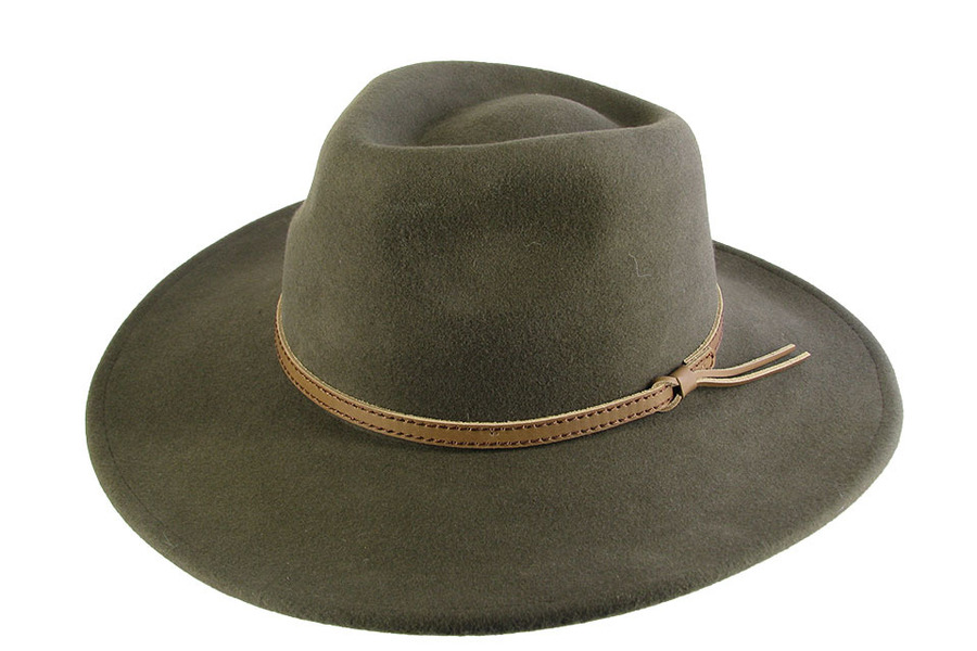 Wool Felt Cooper Outback Hat | Red Rock Hats